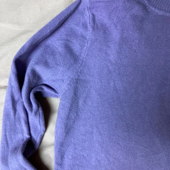 Like New Lavender Soft Turtleneck - Picture 3 of 6